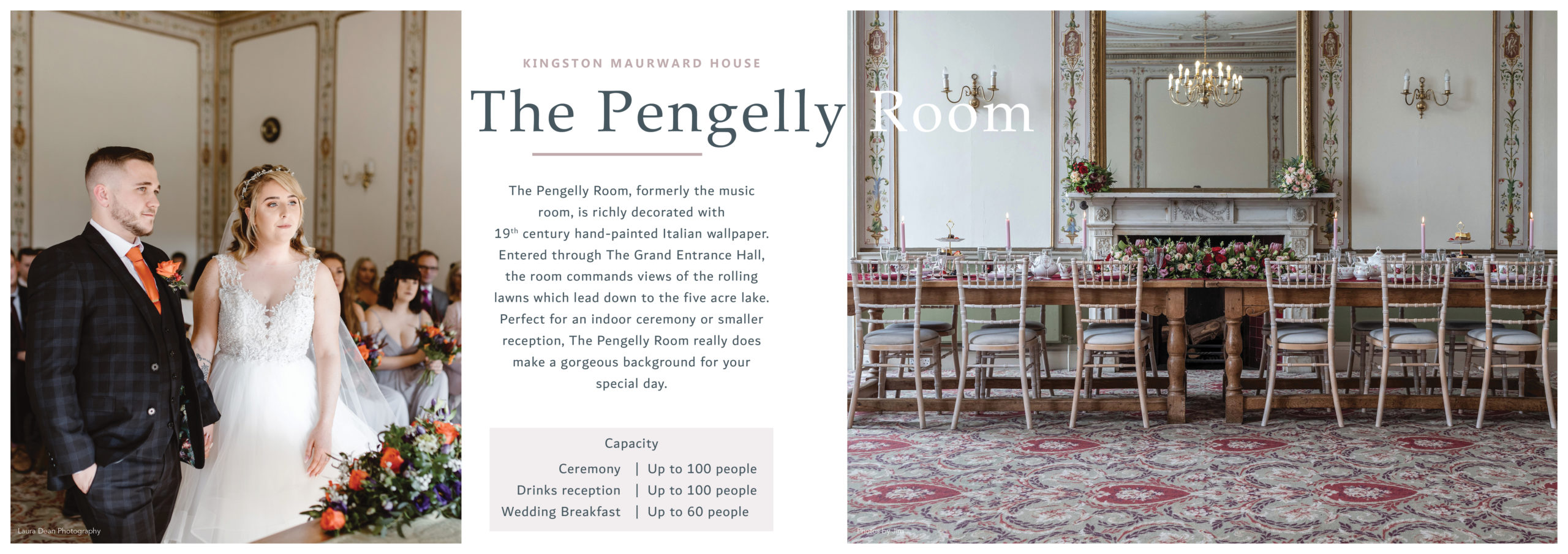 Pengelly Room brochure spreads